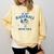In My Baseball Mom Era Retro Game Day Mama Groovy Season Raglan Baseball Tee Comfort Colors Sweatshirt Blue Spruce