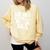 In My Baseball Mom Era Retro Groovy Comfort Colors Sweatshirt Blue Spruce