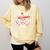 Baseball Mom Era For Women Player Mother Comfort Colors Sweatshirt Blue Spruce
