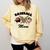 Baseball Mom Leopard Heart Game Day Love Mommy Comfort Colors Sweatshirt Blue Spruce