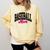 Baseball Mom Leopard Baseball Mama Life Girls Women Baller Comfort Colors Sweatshirt Blue Spruce