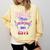 Baseball Mom Loud & Proud Since 1971 Comfort Colors Sweatshirt Blue Spruce