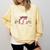 Baseball Mom Like A Normal Mom But Louder & Prouder Women Comfort Colors Sweatshirt Blue Spruce