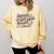 Baseball Mom Somebody's Loud Mouth Baseball Mama Comfort Colors Sweatshirt Blue Spruce