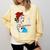 Baseball Mom Woman Baseball Sport Lover Comfort Colors Sweatshirt Blue Spruce