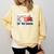 Baseball Mom Women Mama Season Baseball Lover Girls Boys Comfort Colors Sweatshirt Blue Spruce