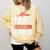 Baseball Moms Against White Baseball Pants Comfort Colors Sweatshirt Blue Spruce