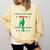 Baseball Player Christmas Pajama Send It Xmas PJs Boys Comfort Colors Sweatshirt Blue Spruce