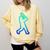 Baseball Player Graphic Comfort Colors Sweatshirt Blue Spruce Baseball Player Graphic Comfort Colors Sweatshirt Blue Spruce