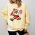 Baseball Santa 67 Baseball Christmas Pajamas Xmas Men Boy 67 Comfort Colors Sweatshirt Blue Spruce
