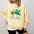 Baseball St Patricks Day Lucky Baseball Player Shamrock Comfort Colors Sweatshirt Blue Spruce Baseball St Patricks Day Lucky Baseball Player Shamrock Comfort Colors Sweatshirt Blue Spruce