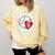 Bleached Custom Baseball Mom Number 6 Heart For Mom Comfort Colors Sweatshirt Blue Spruce Bleached Custom Baseball Mom Number 6 Heart For Mom Comfort Colors Sweatshirt Blue Spruce