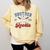 Brother Of Rookie 1st Birthday Baseball Boy Family Matching Comfort Colors Sweatshirt Blue Spruce