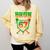 Bruh 67 Baseball Christmas Gingerbread Drip Number 67 Player Comfort Colors Sweatshirt Blue Spruce