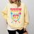 Bruh Baseball Ice Cream Drip Number 67 Player 67th Birthday Comfort Colors Sweatshirt Blue Spruce
