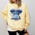 Champions 2025 Baseball Retro Athletic Celebration Theme Comfort Colors Sweatshirt Blue Spruce