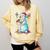 Christmas Baseball Snowman Drip For Boys Men Girls Women Comfort Colors Sweatshirt Blue Spruce