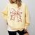 Coquette Bow Baseball Mama Baseball Mom Women Comfort Colors Sweatshirt Blue Spruce Coquette Bow Baseball Mama Baseball Mom Women Comfort Colors Sweatshirt Blue Spruce