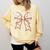 Coquette Bow Baseball Mama Baseball Mom Women Premium Comfort Colors Sweatshirt Blue Spruce Coquette Bow Baseball Mama Baseball Mom Women Premium Comfort Colors Sweatshirt Blue Spruce