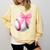 Cute Coquette Baseball Pink Bow Player & Fan Girls Comfort Colors Sweatshirt Blue Spruce Cute Coquette Baseball Pink Bow Player & Fan Girls Comfort Colors Sweatshirt Blue Spruce