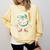 Donut Baseball Hat Ball Bat Cute Sport Toddler Boys Kids Men Comfort Colors Sweatshirt Blue Spruce