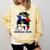 French Baseball Mom France Messy Bun Comfort Colors Sweatshirt Blue Spruce French Baseball Mom France Messy Bun Comfort Colors Sweatshirt Blue Spruce