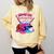 Game Kindergarten Baseball Ice Cream Drip On Back To School Comfort Colors Sweatshirt Blue Spruce