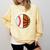 Granny Of Ballers Baseball Basketball Grandma Granny Comfort Colors Sweatshirt Blue Spruce