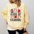 Happy 100 Days Of School Baseball Girls Coquette Bow Teacher Comfort Colors Sweatshirt Blue Spruce Happy 100 Days Of School Baseball Girls Coquette Bow Teacher Comfort Colors Sweatshirt Blue Spruce