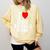 I Heart Love Hot Baseball Moms MILF Cougar Older Woman Comfort Colors Sweatshirt Blue Spruce