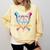 HUGvyn 100 Drippy Days Of School Baseball Ice Cream 100 Days Comfort Colors Sweatshirt Blue Spruce