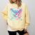 Ice Cream Baseball Drip Home Plate Bats Cool For Boys Youth Comfort Colors Sweatshirt Blue Spruce
