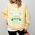 I'm Not Just His Mom I'm His Number 1 Fan Baseball Mommy Comfort Colors Sweatshirt Blue Spruce