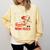I'm Not Yelling This Is My Baseball Nana Voice Baseball Mom Premium Comfort Colors Sweatshirt Blue Spruce