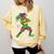 Jester Baseball Mardi Gras Carnival Sport Men Boy Teen Kids Comfort Colors Sweatshirt Blue Spruce
