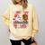 I Just Hit 100 Days Of School Baseball Boy Girl Teacher Comfort Colors Sweatshirt Blue Spruce