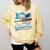 Kid 100 Days Of School Drip Baseball Ice Cream 100th Day Boy Comfort Colors Sweatshirt Blue Spruce