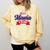 Mama Rookie Of Year 1st Birthday Baseball Theme Matching Comfort Colors Sweatshirt Blue Spruce