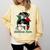 Mexico Baseball Mom Messy Bun Comfort Colors Sweatshirt Blue Spruce Mexico Baseball Mom Messy Bun Comfort Colors Sweatshirt Blue Spruce
