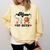 Mom Of Both Basketball Baseball Mom Comfort Colors Sweatshirt Blue Spruce