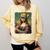 Mona Lisa Baseball Trending Aesthetic Streetwear Comfort Colors Sweatshirt Blue Spruce Mona Lisa Baseball Trending Aesthetic Streetwear Comfort Colors Sweatshirt Blue Spruce