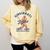Negro League Baseball History Month Cincinnati Ohio Comfort Colors Sweatshirt Blue Spruce