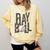 Play Ball Women Graphic Baseball Mom Baseball Comfort Colors Sweatshirt Blue Spruce