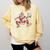 Santa Playing Baseball Catcher Merry Christmas Sport Player Comfort Colors Sweatshirt Blue Spruce