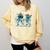 Six Seven Bruh Baseball 67 Meme For Men Boy Kids Comfort Colors Sweatshirt Blue Spruce