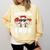 Six Seven Bruh Valentines Baseball Kids 67 Valentine Boys Comfort Colors Sweatshirt Blue Spruce