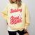 Stealing Hearts Like I Steal Bases Cute Baseball Boys Comfort Colors Sweatshirt Blue Spruce