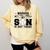 Warning Will Yell Loudly My Son Baseball Mom Comfort Colors Sweatshirt Blue Spruce