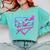 100 Days Of School Baseball 100th Day Ice Cream Boys Kids Comfort Colors Sweatshirt Butter