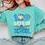 100 Days Of School Baseball Ice Cream Drip Student Kids Boys Comfort Colors Sweatshirt Butter